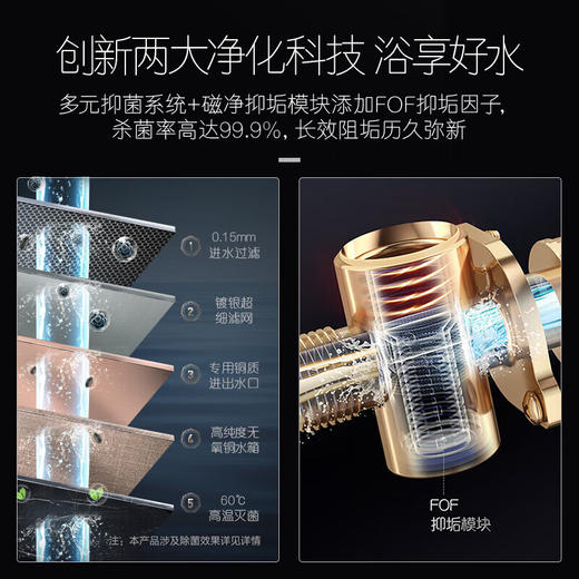 卡萨帝（Casarte）13升燃气热水器天然气【CW3】母婴级恒温 水伺服 静音 下置风机小尺寸JSQ25-13CW3(12T)U1以旧换新 商品图5