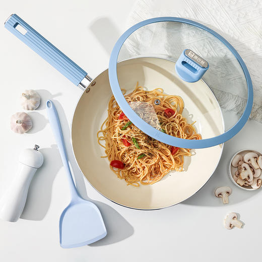 【康巴赫】溢彩不粘炒锅两件套LPB-CT30A 商品图0