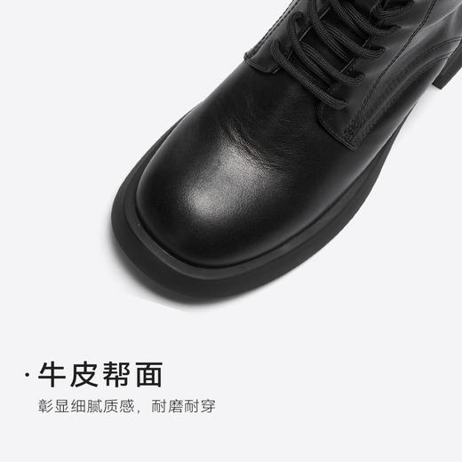 星期六经典简约加绒保暖马丁靴SS3411841A 商品图7