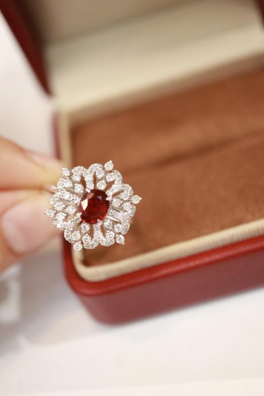 0.78ct 红宝石戒指 商品图4