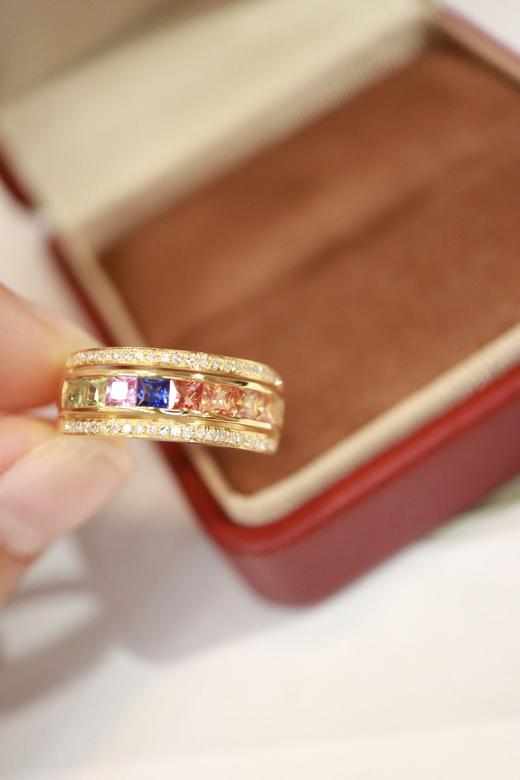 1.38ct 蓝宝石戒指 商品图6