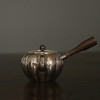 问鼎银壶瓜瓣侧把小泡壶（银色）（缺货） 商品缩略图2