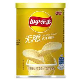 百事食品乐事无限迷你罐忠于原味40g(6924743918283)