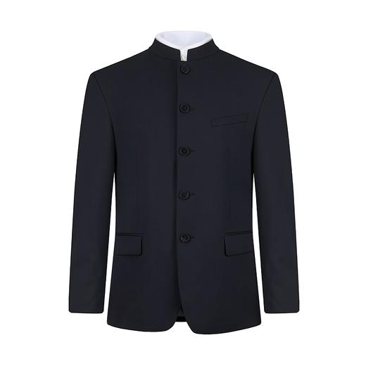 柒牌西服男套装2024新款可拆卸衬衫领商务通勤上班含羊毛西装礼服	127C71120 商品图4