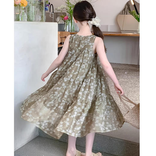 裁缝学苑TQ118女童夏季无袖背心连衣裙纸样儿童新款背心裙子样板 商品图2