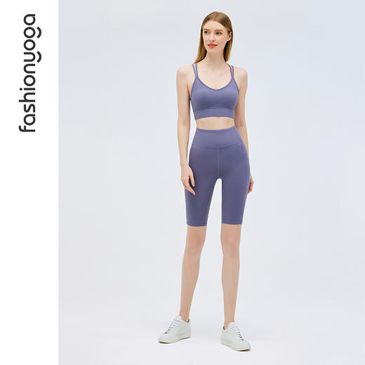 FC12503凡圣瑜伽带兜运动瑜伽五分裤 商品图14