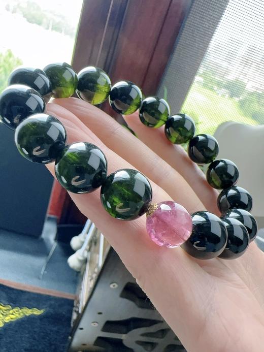 64.3g 13.3mm 碧玺手链 商品图0