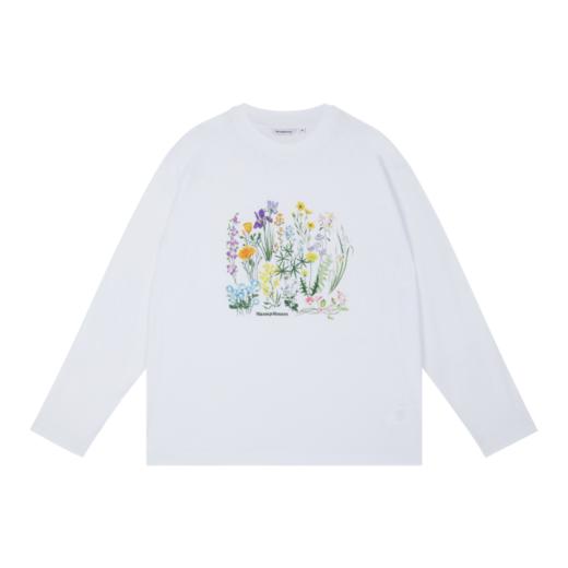 WassupHouse 花群云朵纱长袖T恤 商品图6