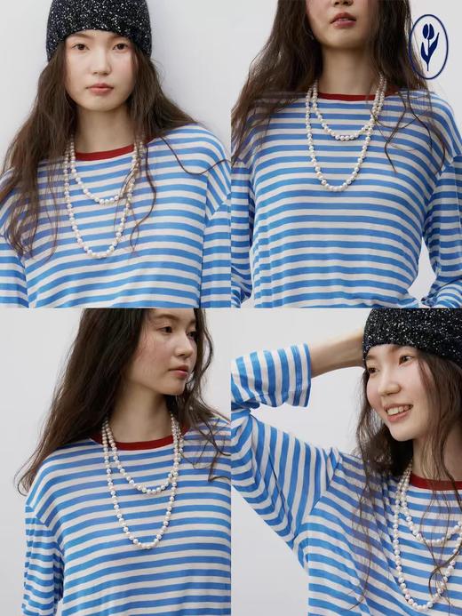 shyshystill/shy202406025/撞色智感长袖物理防晒上衣宽松罩衫 商品图1