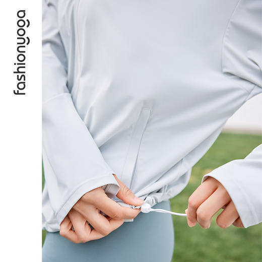 F14805简约宽松防晒外套 商品图11