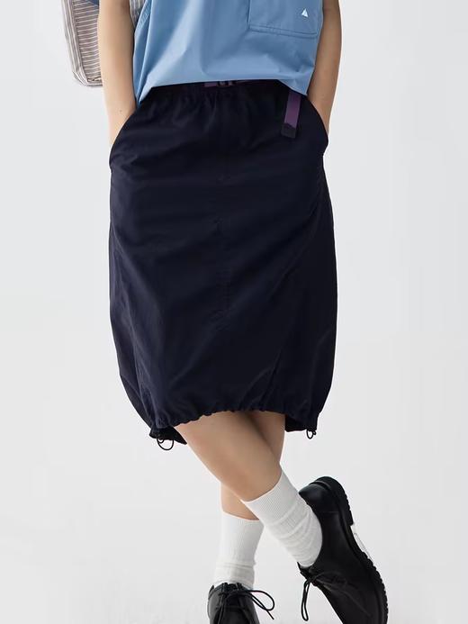 步履不停/4B41110C/运动速干抽绳工装可收纳H型半裙 商品图0