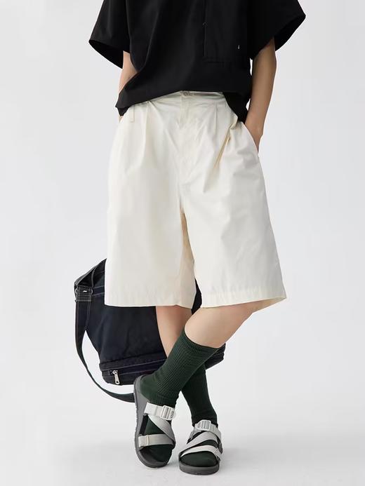 步履不停/4B45041C/日系纯棉甲板裤五分裤短裤 商品图0