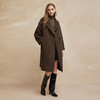 PH91924新款双面呢简约廓形时尚通勤长款羊毛大衣 商品缩略图3