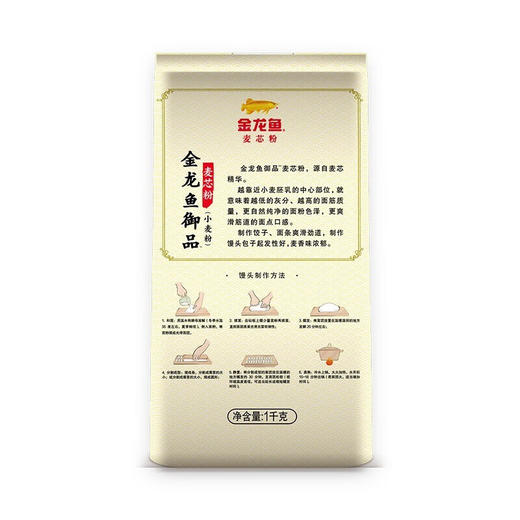 金龙鱼御品麦芯粉礼盒（1kg×5） 商品图4
