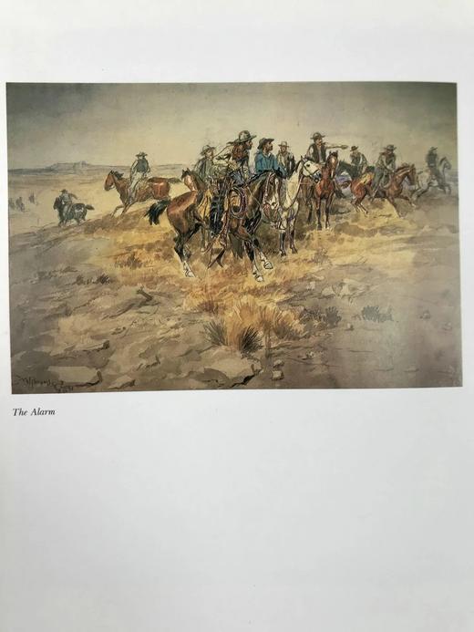 查尔斯·罗素画集 102幅插图（52幅彩色） 精装大16开 商品图12