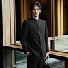 【中华立领】柒牌男装西服男2024秋季新款商务绅士男士黑色单西装	127C70730 商品缩略图1