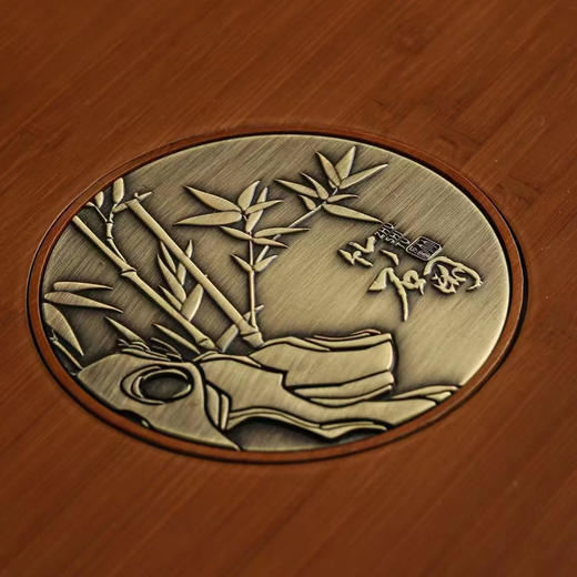 竹石图【竹盒.350g单饼】75元1套.整箱16套 商品图3