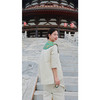 宁馨儿-套装（衫24808922+半裙24706757B-白定胜+云肩24810923-鹦鹉） 商品缩略图3