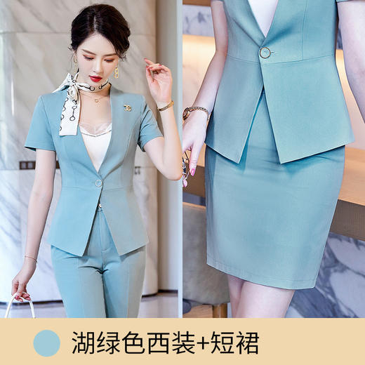 XZ-时尚美容师气质经理职业装主持西装工作服艺考正装播音别针KL927 商品图0