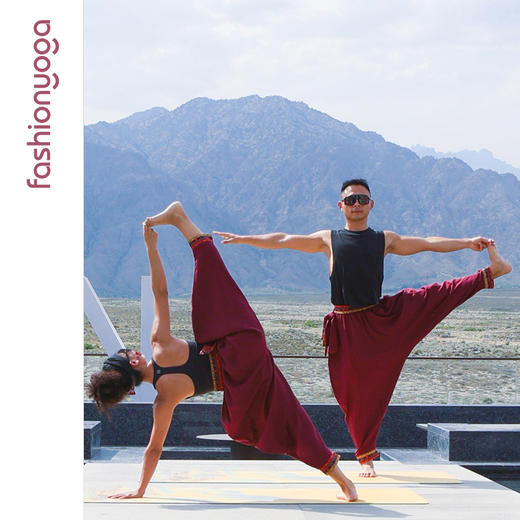 FM14929禅风棉麻系带灯笼裤 商品图9