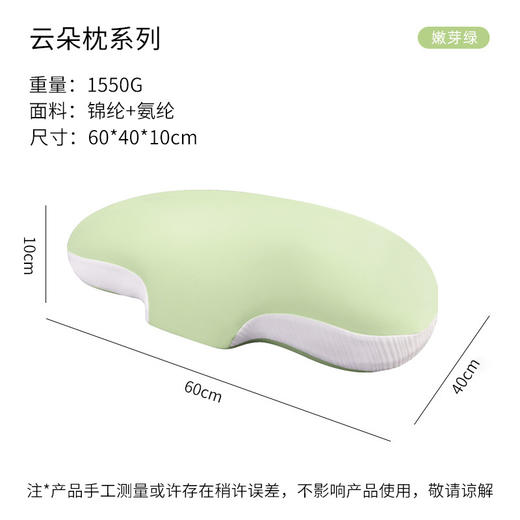 新款记忆棉枕头慢回弹枕颈椎枕深睡记忆棉枕芯不塌陷颈椎枕_ym 商品图6