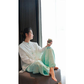 【抖音专属】阔腿裤（24709127-雨过天晴）