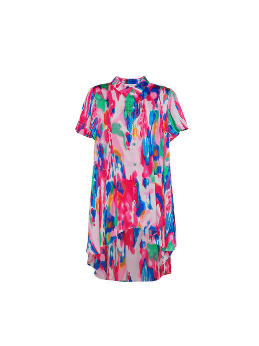 夏日焕新|浮光潋滟印花衬衫  | 现货加急发 商品图4