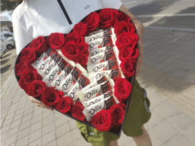 德芙巧克力七夕爱心礼盒