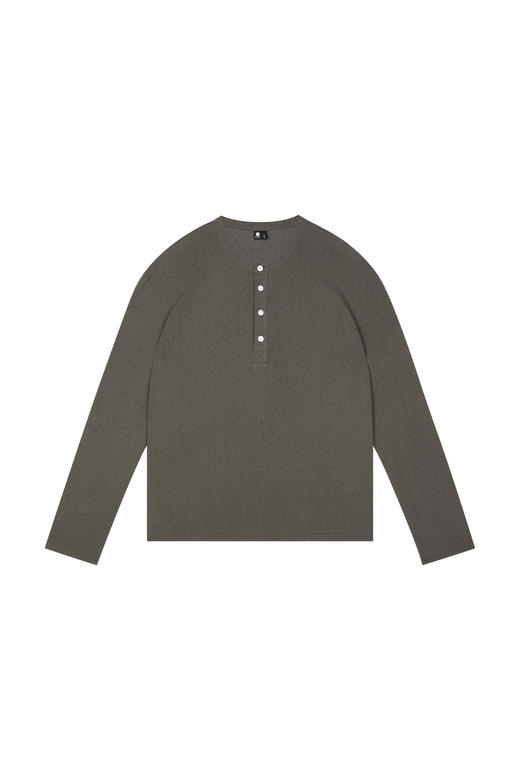 oneup亨利领长袖T恤 商品图6