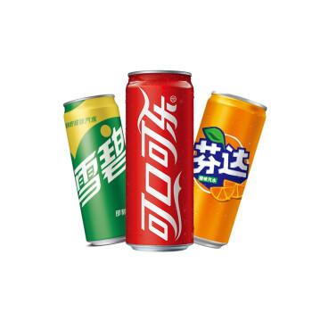 可口可乐（Coca-Cola）可乐*12+雪碧*8+芬达*4 有糖汽水 碳酸饮料  330ml*24罐 商品图2