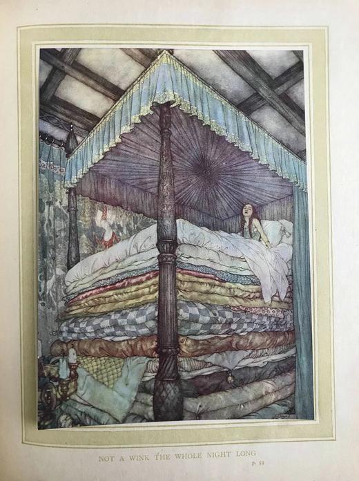 约20世纪早期 杜拉克法国红十字会童话图书 18幅彩色插图 布面精装16开 商品图13