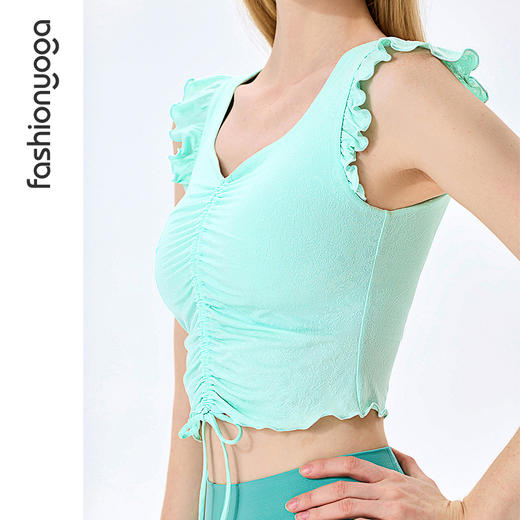 F13214凡圣瑜伽俏美减龄瑜伽背心 商品图6