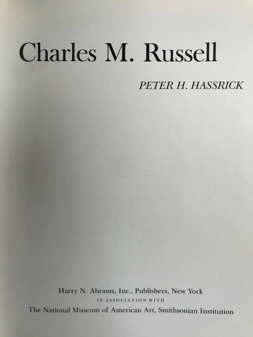 查尔斯·罗素画集 102幅插图（52幅彩色） 精装大16开 商品图3