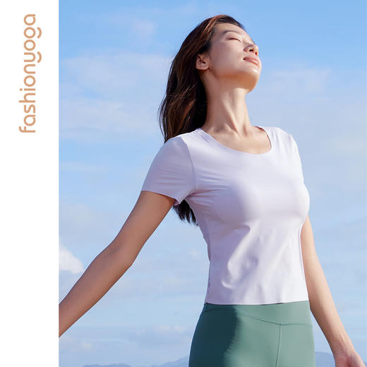 FC14301无痕贴合一体杯短袖 商品图7