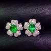 1.4ct 祖母绿耳钉 商品缩略图4
