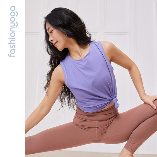 F14220基础款圆领短款背心 商品图7