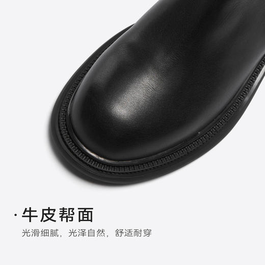 星期六舒适圆头百搭切尔西短靴SSC4116208 商品图9