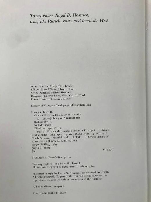 查尔斯·罗素画集 102幅插图（52幅彩色） 精装大16开 商品图4