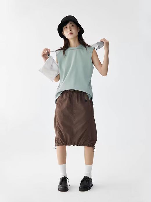 步履不停/4B41110C/运动速干抽绳工装可收纳H型半裙 商品图2