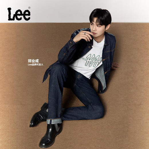 LEE【郑业成同款】新品705标准锥形清水洗男牛仔裤LMB246705204563 商品图1