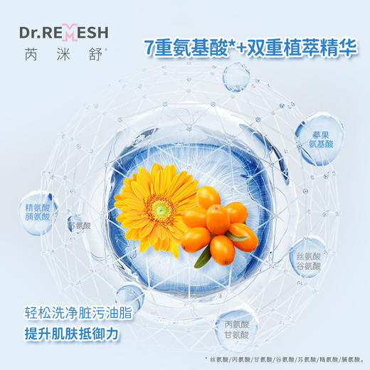DR.Remesh芮洣舒儿童苹果氨基酸洁面泡泡45ml/150ml  洗面奶去油保湿 3岁及以上｜品牌直发 商品图4