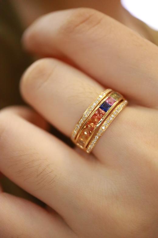 1.38ct 蓝宝石戒指 商品图8