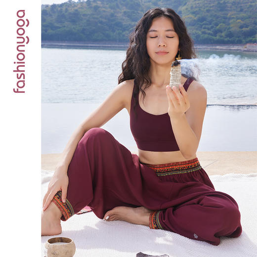 FM14929禅风棉麻系带灯笼裤 商品图7