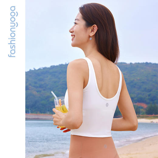 FY14227圆领纽扣基础背心 商品图6