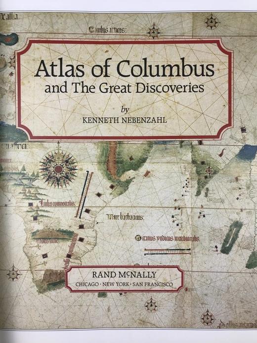 哥伦布航海图及伟大发现 约百余幅彩色插图 精装8开 商品图3