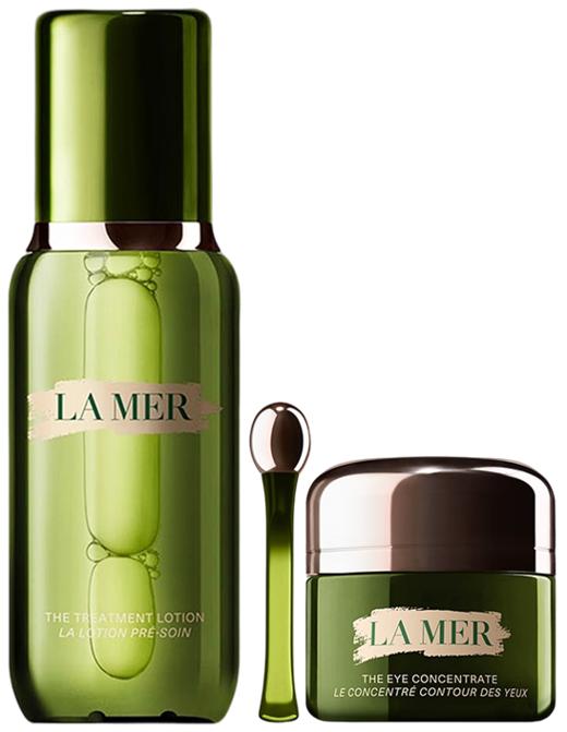 LM2023006JC	海蓝之谜LA MER	【礼盒装】海蓝之谜修护精萃水100ml+眼霜15ml 商品图0