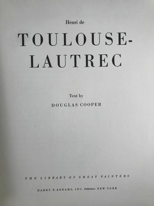 图卢兹·罗特列克画集 50幅彩色与大量黑白插图 精装大16开 商品图4