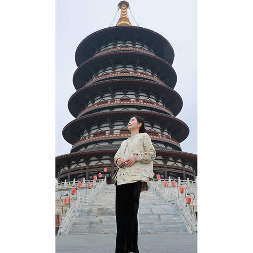 玄羽-马甲(24804954Y-明月珰·云锦) 商品图6