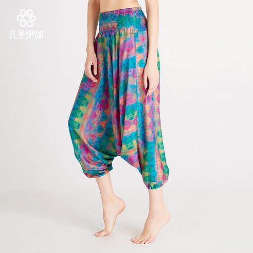 FM06901禅风丝麻九分裤 商品图1