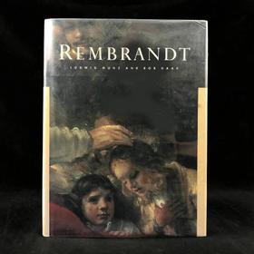伦勃朗画集 87幅插图（40幅彩色） 精装大16开